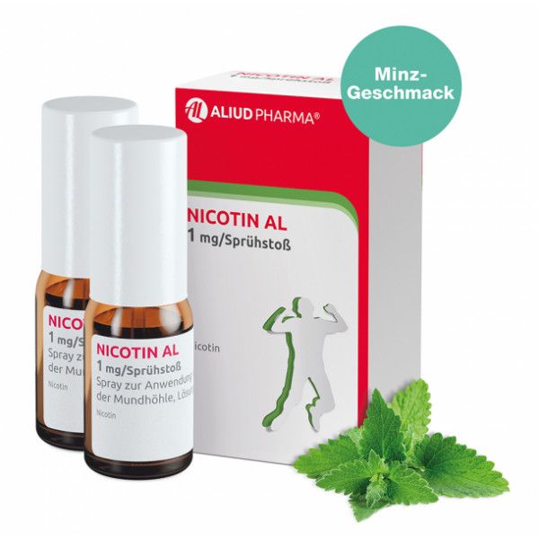 Bodyguardapotheke Nicotin AL 1 Mg / Sprühstoß Zur Rauchentwöhnung