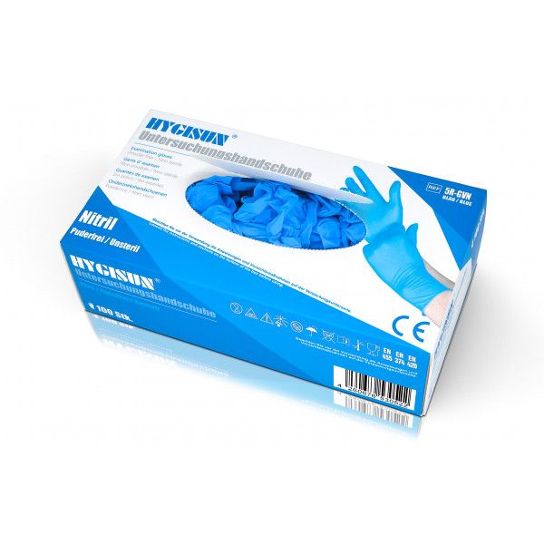 bodyguardapotheke Nitrilhandschuhe Hygisun Größe M (Medium)