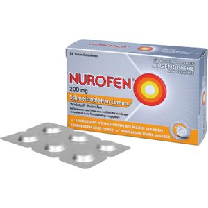 Bodyguardapotheke NUROFEN 200 Mg Schmelztabletten Lemon