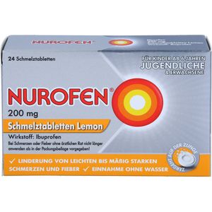 bodyguardapotheke NUROFEN 200 mg Schmelztabletten Lemon