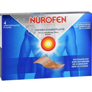 Bodyguardapotheke NUROFEN 24-Stunden Schmerzpflaster 200 Mg