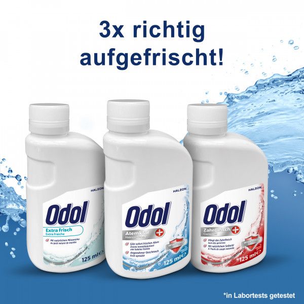 Bodyguardapotheke ODOL Mundwasser Atemklar + Alkoholfreies Mundwasser Konzentrat