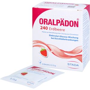 Bodyguardapotheke ORALPÄDON 240 Erdbeere Btl. Pulver
