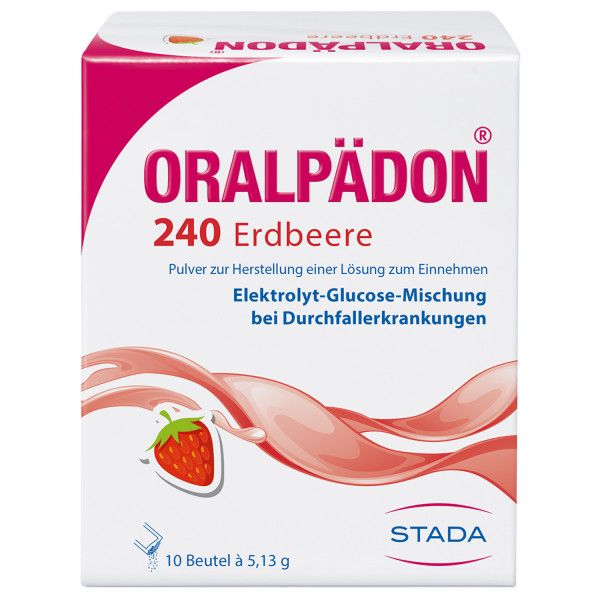 bodyguardapotheke ORALPÄDON 240 Erdbeere Btl. Pulver