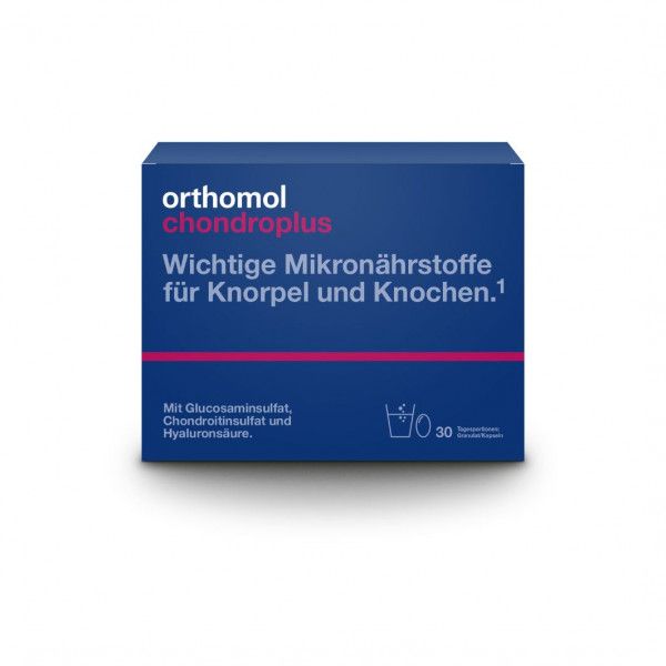 bodyguardapotheke ORTHOMOL chondroplus Kombip.Granulat/Kapseln 30 St