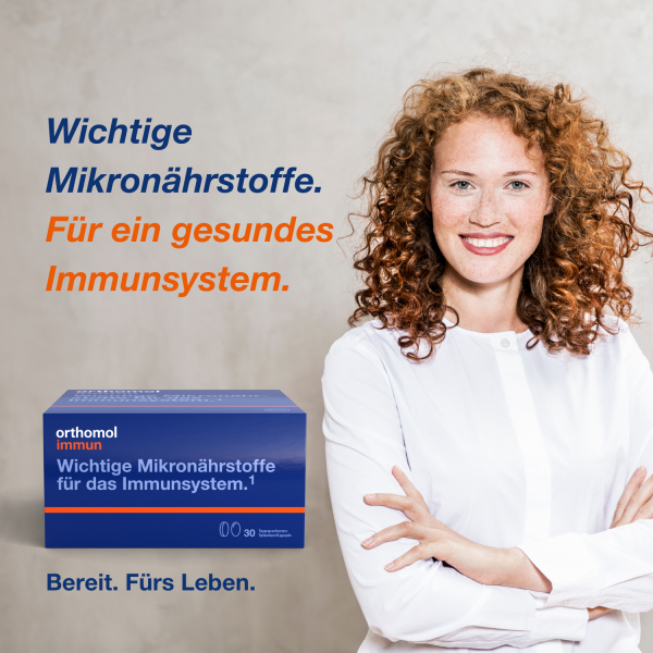 Bodyguardapotheke ORTHOMOL Immun 30 Tagesportionen Tabletten & Kapseln Kombipackung