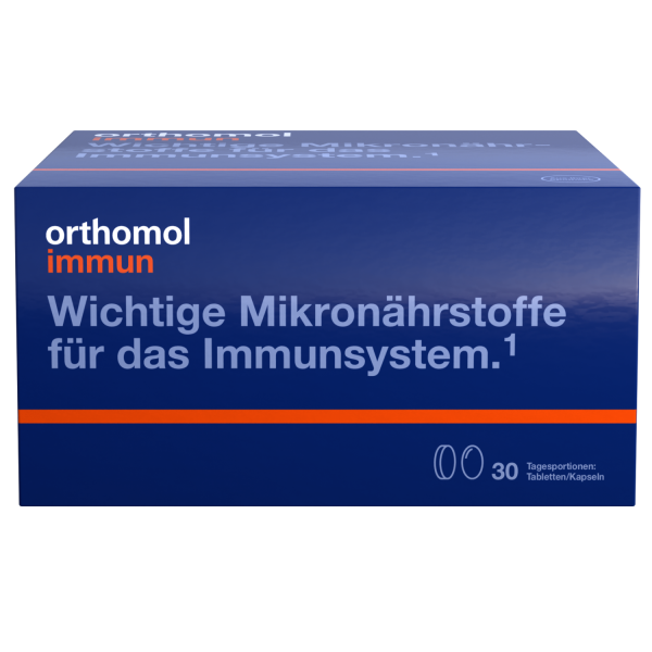 bodyguardapotheke ORTHOMOL Immun 30 Tagesportionen Tabletten & Kapseln Kombipackung