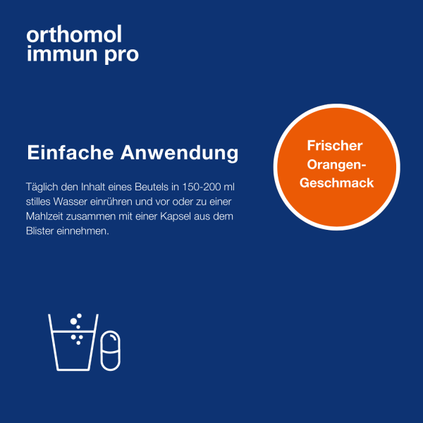 Bodyguardapotheke ORTHOMOL Immun Pro 30 Tagesportionen Granulat & Kapseln Kombipackung