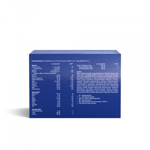 Bodyguardapotheke ORTHOMOL Vital M Trinkfläschchen/Kaps.Kombipack