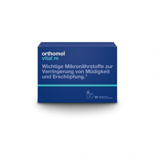 bodyguardapotheke ORTHOMOL Vital M Trinkfläschchen/Kaps.Kombipack