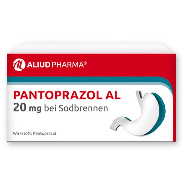 bodyguardapotheke Pantoprazol AL 20 mg bei Sodbrennen