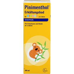 bodyguardapotheke PINIMENTHOL Erkältungsbad für Kinder ab 2 Jahre Eucalyptus