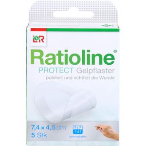 Bodyguardapotheke RATIOLINE Protect Gelpflaster 4 5x7 4 Cm