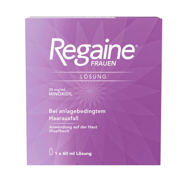 bodyguardapotheke REGAINE Frauen Lösung Minoxidil bei anlagebedingtem Haarausfall
