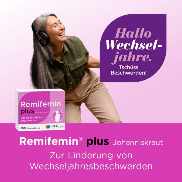 Bodyguardapotheke REMIFEMIN Plus Johanniskraut Filmtabletten