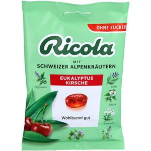 Bodyguardapotheke RICOLA O.Z.Beutel Eukalyptus Kirsche Bonbons