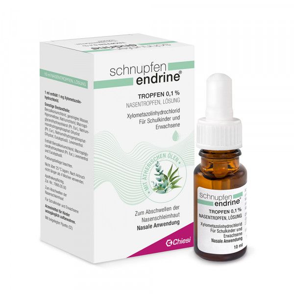 bodyguardapotheke SCHNUPFEN ENDRINE 0 1% Nasentropfen