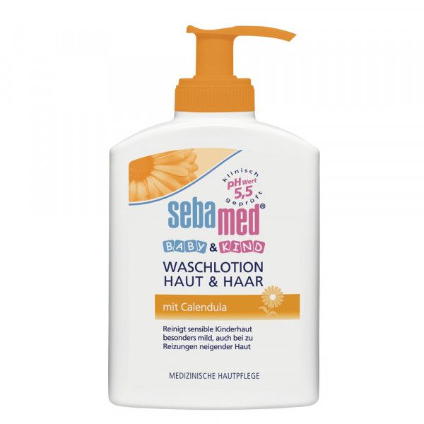 bodyguardapotheke SEBAMED BABY & KIND Waschlot.Haut & Haar m.Calend