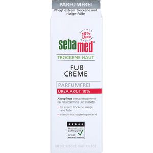 bodyguardapotheke SEBAMED Trockene Haut parfümfrei Fußcreme Urea10%