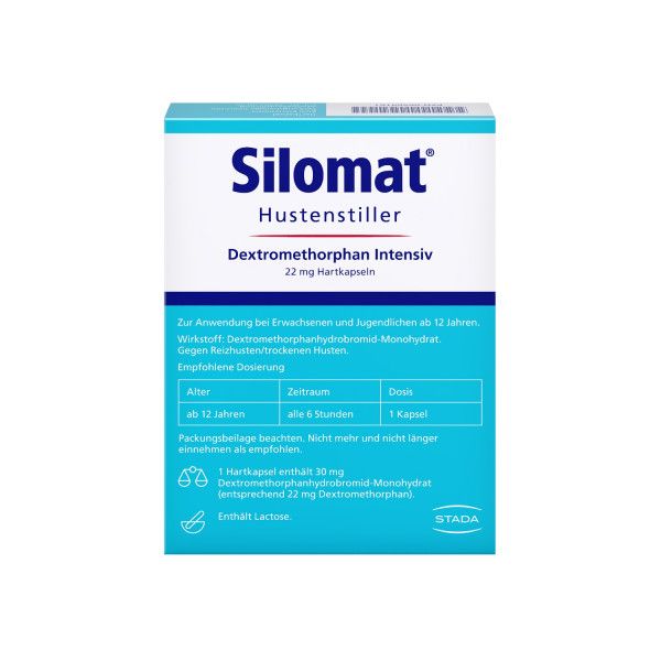 Bodyguardapotheke SILOMAT Hustenstiller Dextromethorphan Intensiv