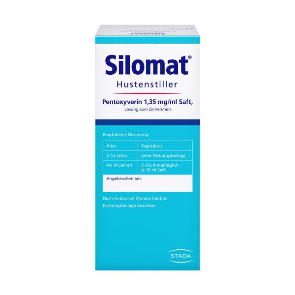 Bodyguardapotheke SILOMAT Hustenstiller Pentoxyverin 1 35 Mg/ml Saft