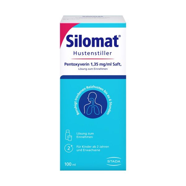 bodyguardapotheke SILOMAT Hustenstiller Pentoxyverin 1 35 mg/ml Saft