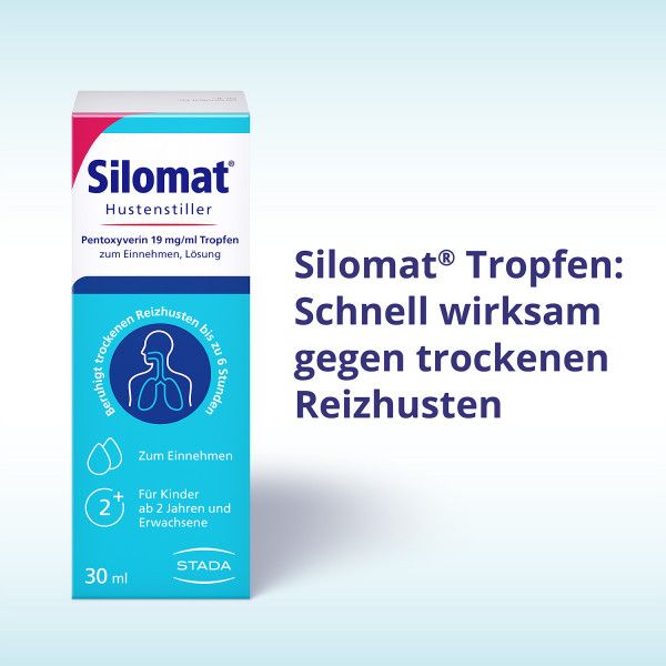 Bodyguardapotheke SILOMAT Hustenstiller Pentoxyverin 19 Mg/ml TEI