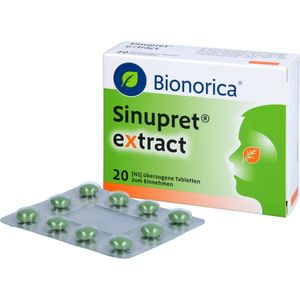 Bodyguardapotheke SINUPRET Extract überzogene Tabletten Bei Akuten Unkomplizierten Entzündungen Der Nasennebenhöhlen