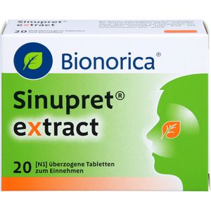 bodyguardapotheke SINUPRET extract überzogene Tabletten bei akuten unkomplizierten Entzündungen der Nasennebenhöhlen