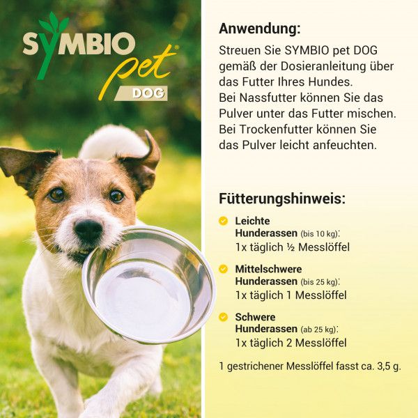 bodyguardapotheke SYMBIOPET dog Ergänzungsfutterm.Pulver f.Hunde bodyguardapotheke SYMBIOPET dog Ergänzungsfutterm.Pulver f.Hunde