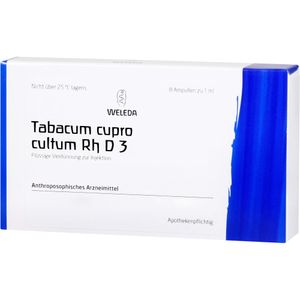 Bodyguardapotheke TABACUM CUPRO Cultum Rh D 3 Ampullen