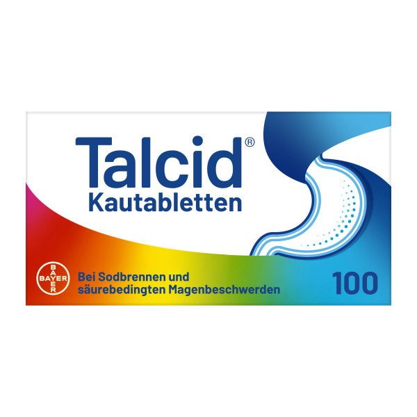 bodyguardapotheke TALCID Kautabletten schnell gegen Sodbrennen