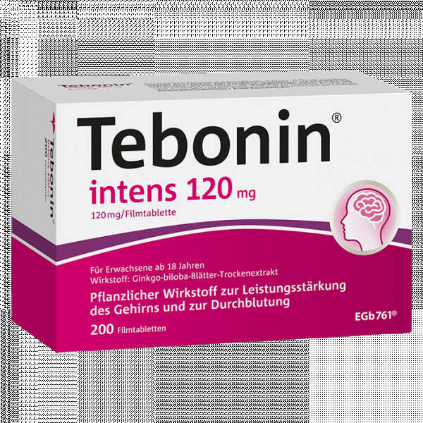 bodyguardapotheke TEBONIN intens 120 mg Filmtabletten
