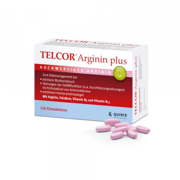 bodyguardapotheke TELCOR Arginin plus Filmtabletten