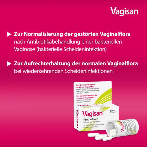 Bodyguardapotheke VAGISAN ProbioFlora Milchsäure-Bakter.Vaginalkaps