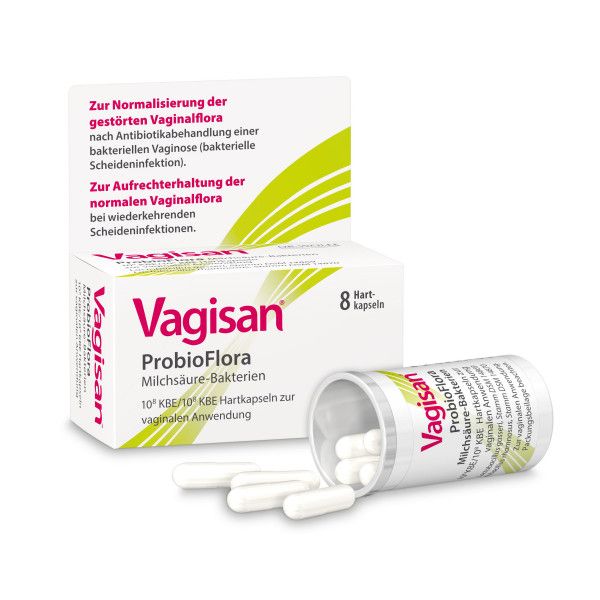 bodyguardapotheke VAGISAN ProbioFlora Milchsäure-Bakter.Vaginalkaps