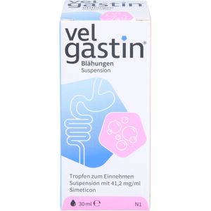 Bodyguardapotheke VELGASTIN Blähungen Suspension Zum Einnehmen