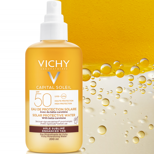 Bodyguardapotheke VICHY CAPITAL Soleil Sonnenspray Braun LSF 50