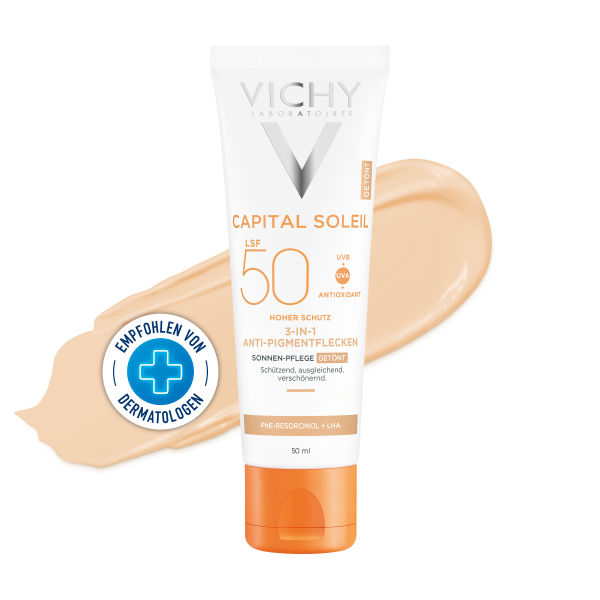bodyguardapotheke VICHY IDEAL Soleil Anti-Pigmentflecken Cr.LSF 50+