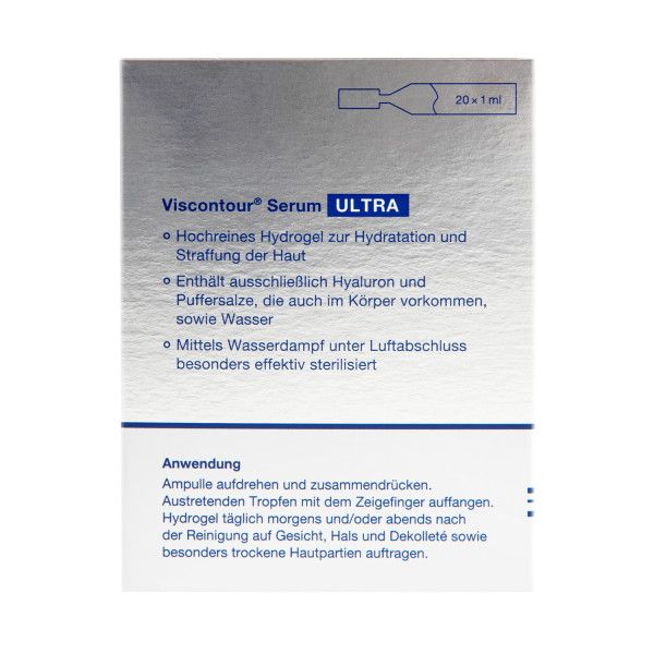 Bodyguardapotheke VISCONTOUR Anti-Aging Hautpflege Mit Tiefen-Hyaluron