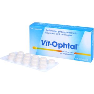 Bodyguardapotheke VIT OPHTAL Mit 10 Mg Lutein Tabletten