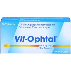 bodyguardapotheke VIT OPHTAL mit 10 mg Lutein Tabletten