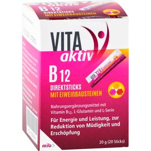 Bodyguardapotheke VITA AKTIV B12 Direktsticks Mit Eiweißbausteinen