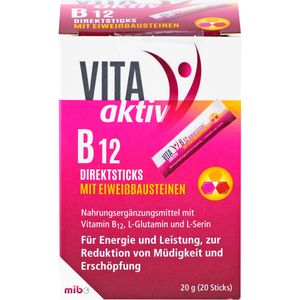 bodyguardapotheke VITA AKTIV B12 Direktsticks mit Eiweißbausteinen