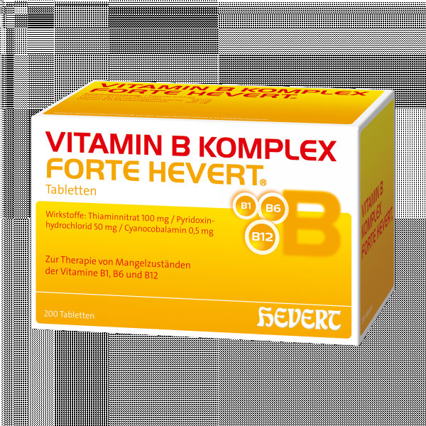 bodyguardapotheke VITAMIN B KOMPLEX forte Hevert Tabletten