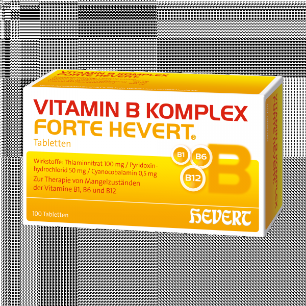 bodyguardapotheke VITAMIN B KOMPLEX forte Hevert Tabletten bodyguardapotheke VITAMIN B KOMPLEX forte Hevert Tabletten