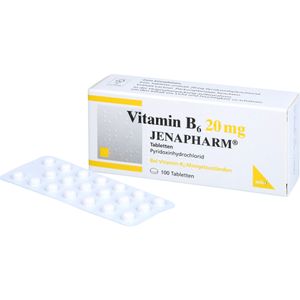 Bodyguardapotheke VITAMIN B6 20 Mg Jenapharm Tabletten