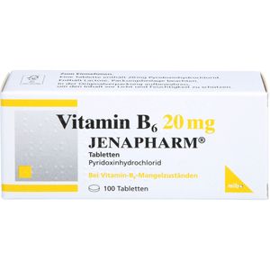 bodyguardapotheke VITAMIN B6 20 mg Jenapharm Tabletten