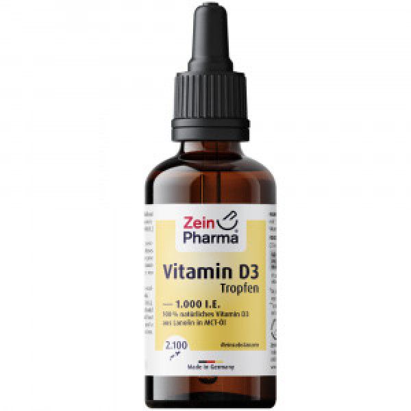 Bodyguardapotheke VITAMIN D3 TROPFEN 1.000 I.E. 2100 Tro.ZeinPharma