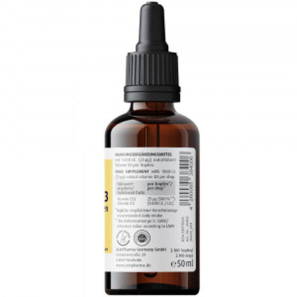 Bodyguardapotheke VITAMIN D3 TROPFEN 1.000 I.E. 2100 Tro.ZeinPharma